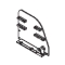 End Cover right LARGE 126mm x 146mm (Each)