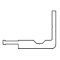Concealed side guide profile