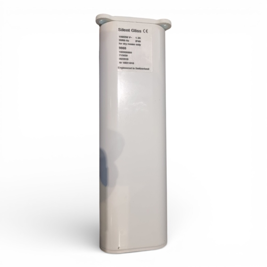 Silent Gliss 9060 White Motor (100-250V AC & 24V DC)  with New Top Cap Nr: 18011010  (SECOND HAND) 60 day guarantee