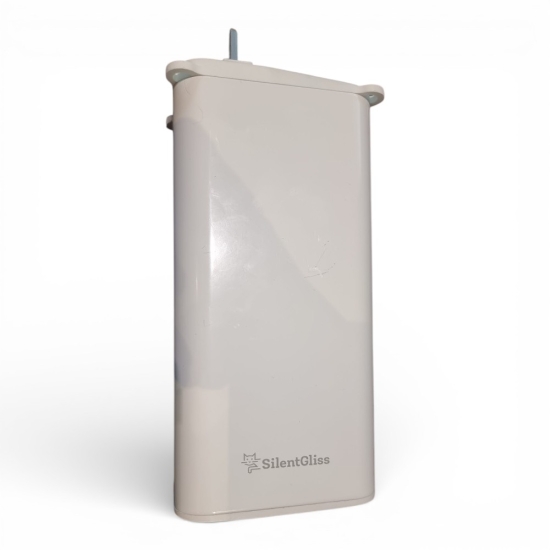 Silent Gliss 9060 White Motor (100-250V AC & 24V DC)  with New Top Cap Nr: 18011010  (SECOND HAND) 60 day guarantee