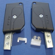 End Pulley set for 3000 in Black