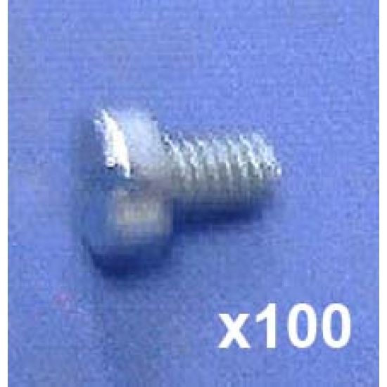 Machine screw M4x6mm (Pack Quantity 100)