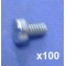 Machine screw M4x6mm (Pack Quantity 100)