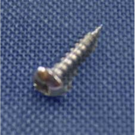 Round head No. 4 screw 12mm