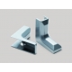 Universal Smart fix 200mm Bracket in White and Silver (pack of 10) Universal Smart fix 200mm Bracket in White and Silver (pack of 10)