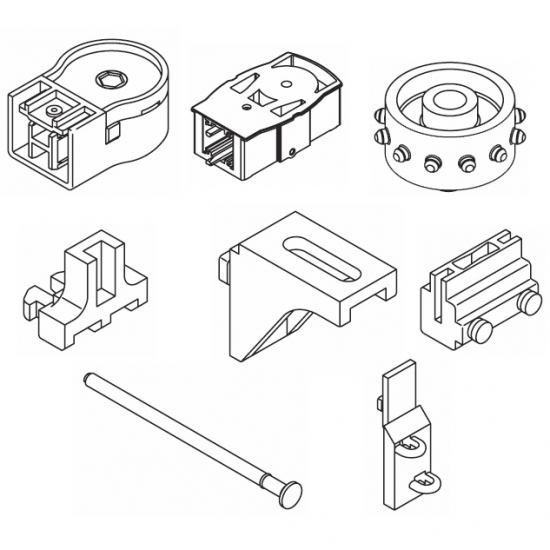 Driving set  (Contains 1 x 2193, 5127, 5147, 5149, 5152, 5186, 2 x 5005, 2 x 5110)  (Discontinued)