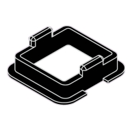Wave gliders support in White or Black Wave gliders support in White or Black