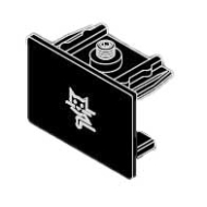 End cover in White, Black or Silver End cover in White, Black or Silver