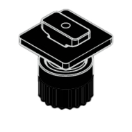 Adjustable Brake in White or Black Adjustable Brake in White or Black