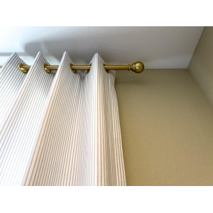 How To Hang Curtain Rods For Corner Windows