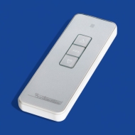 Radio hand-held transmitter, White, 1 channel (Each) Radio hand-held transmitter, White, 1 channel (Each)
