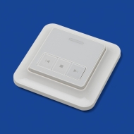 Radio wall Transmitter, White 1 Channel (Each) Radio wall Transmitter, White 1 Channel (Each)