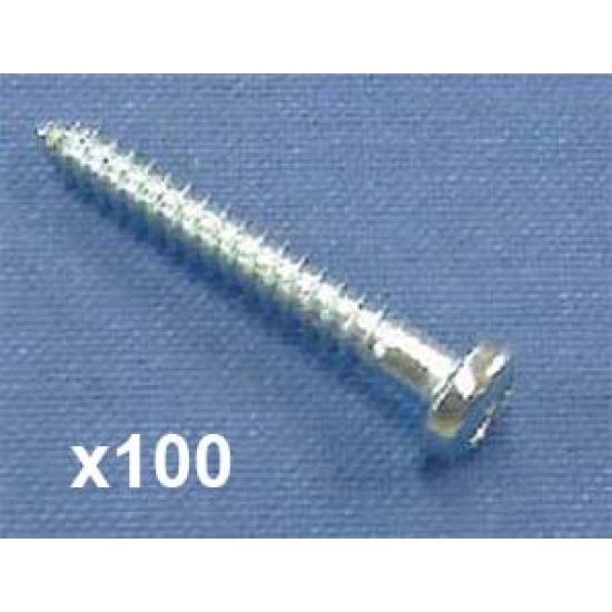 Round head screw No.8, 31mm (Pack Quantity 100) (Obsolete)