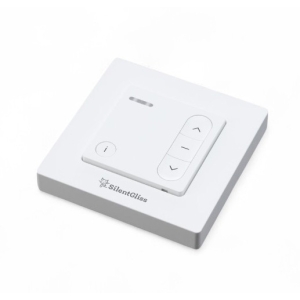1 Channel Wall Mounted Remote 433 MHz in White only (NEW June 2025) (Each)