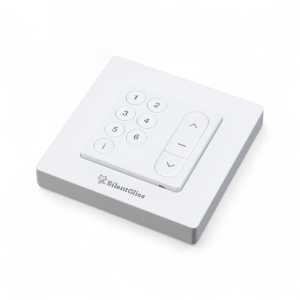 6 Channel Wall Mounted Remote 433 MHz in White only (NEW June 2025) (Each)