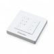 6 Channel Wall Mounted Remote 433 MHz in White only (NEW June 2025) (Each)