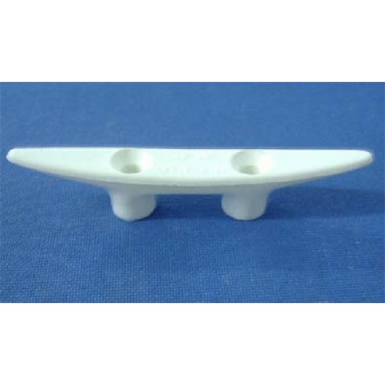 Cleat, white nylon (Each) Cleat, white nylon (Each)