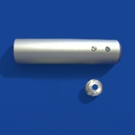 Ceiling support (Sleeve) (For use with cubical rails) (Each) Ceiling support (Sleeve) (For use with cubical rails) (Each)