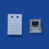 Cord Guide Bracket, cover and screw in White only (Each)