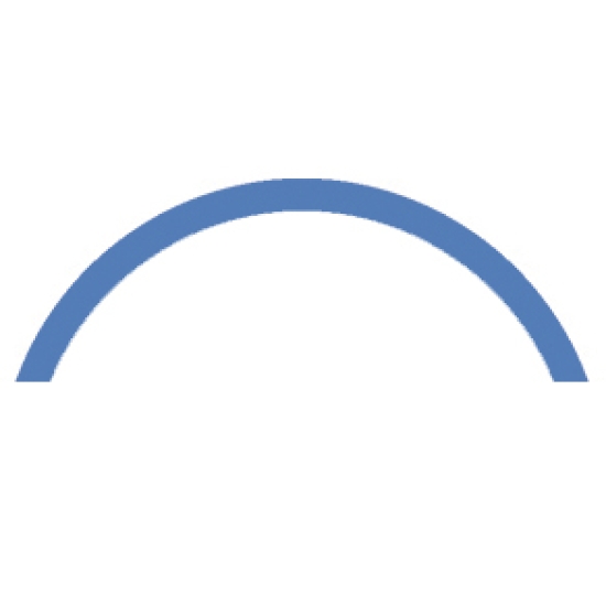 Semi-circle or gradual curve over 200mm radius for 1085 systems (price per bend) Semi-circle or gradual curve over 200mm radius for 1085 systems (price per bend)