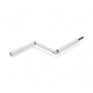 Elite Aluminium Crank Arm only, White (Each)