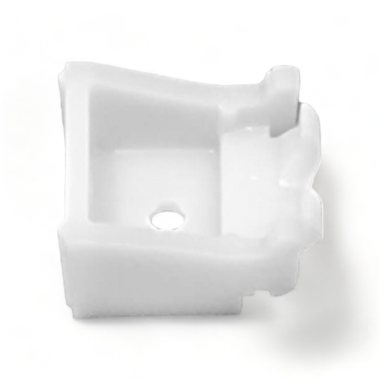 Universal nylon bracket (standard) in white OLD STYLE