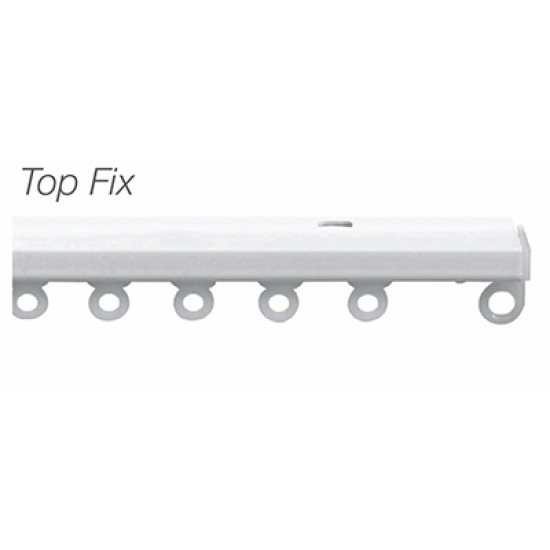 380cm Discreet Top Fix rail only