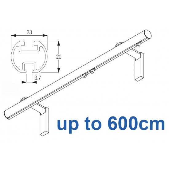 1003M 23mm Metropole Silver, White, Matt White, Ecru up to 600cm complete 1003M 23mm Metropole Silver, White, Matt White, Ecru up to 600cm complete
