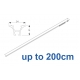 1020 Hand operated (White only) up to 200cm Complete
