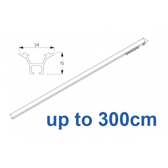 1020 Hand operated (White only) up to 300cm Complete