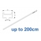 1070 Hand operated (White only) up to 200cm Complete