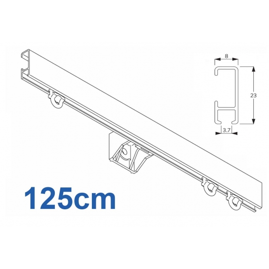 1080 White, 125cm Complete. (*Same day dispatch if ordered Monday to Friday before 15.00 (excluding Bank Holidays)