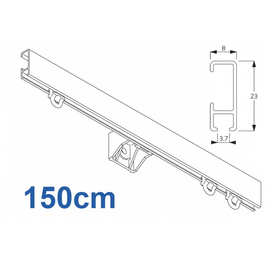 1080 White, 150cm Complete. (*Same day dispatch if ordered Monday to Friday before 15.00 (excluding Bank Holidays)