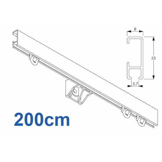 1080 White, 200cm Complete. (*Same day dispatch if ordered Monday to Friday before 15.00 (excluding Bank Holidays)