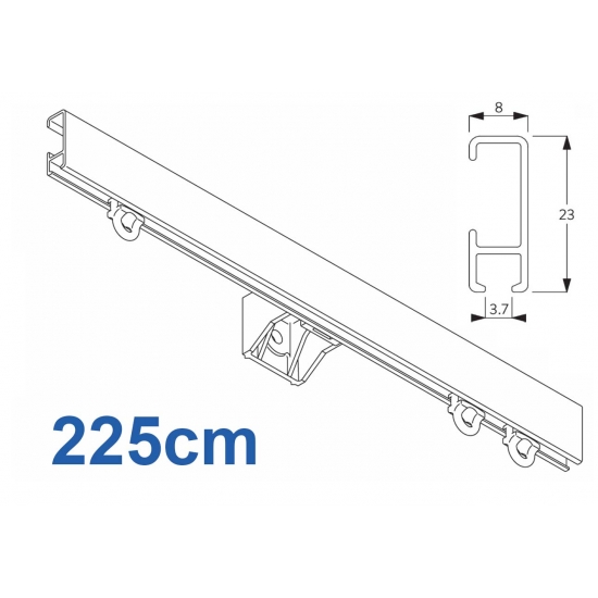 1080 White, 225cm Complete. (*Same day dispatch if ordered Monday to Friday before 15.00 (excluding Bank Holidays)