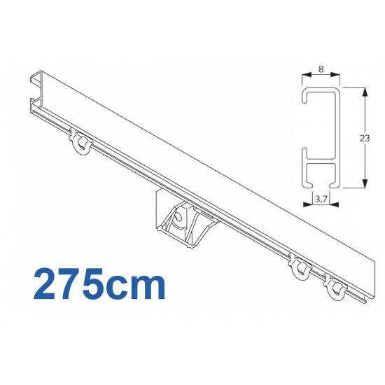 1080 White, 275cm Complete. (*Same day dispatch if ordered Monday to Friday before 15.00 (excluding Bank Holidays)