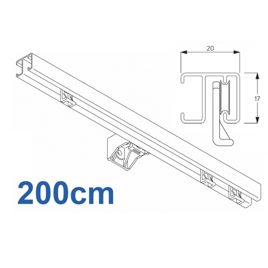 1280 White, 225cm Complete. (*Same day dispatch if ordered Monday to Friday before 15.00 (excluding Bank Holidays)