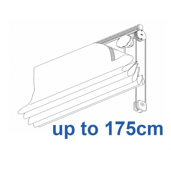 2120 Chain operated Headrail system up to 175cm