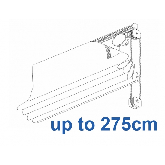 2120 Chain operated Headrail system up to 275cm