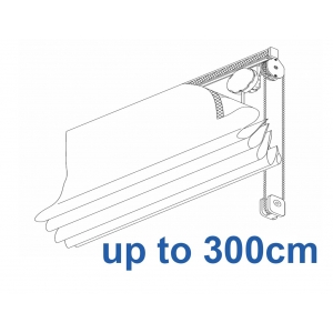 2120 Chain operated Headrail system up to 300cm 2120 Chain operated Headrail system up to 300cm