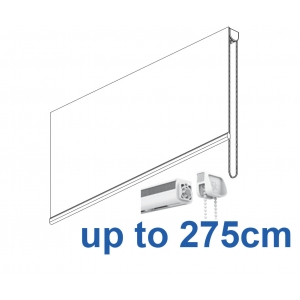 2305 Chain operated Headrail system in White or Black up to 275cm 2305 Chain operated Headrail system in White or Black up to 275cm