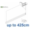 2345 Battery operated Headrail system up to 425cm