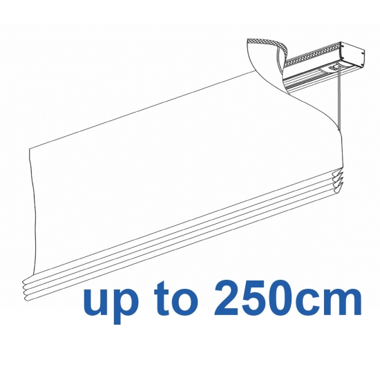 2350 Electrically operated Headrail system up to 250cm