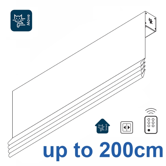 2360 Electrically operated Headrail system up to 200cm