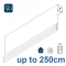 2360 Electrically operated Headrail system up to 250cm