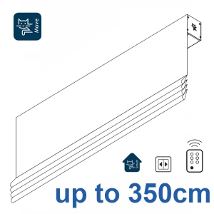 2360 Electrically operated Headrail system up to 350cm