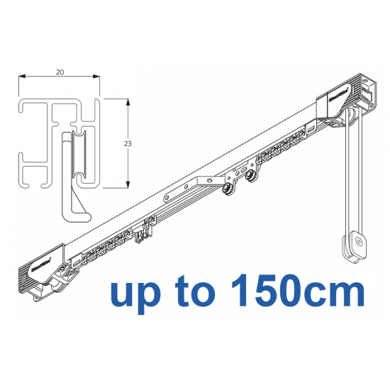 3900 White up to 150cm Complete