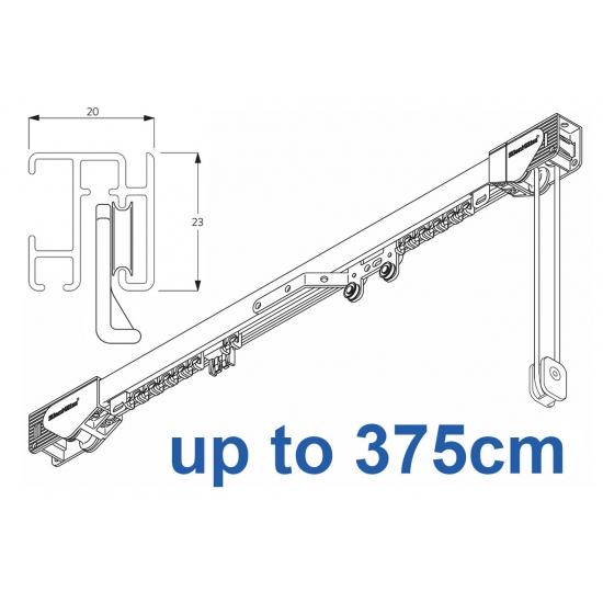 3900 White up to 375cm Complete