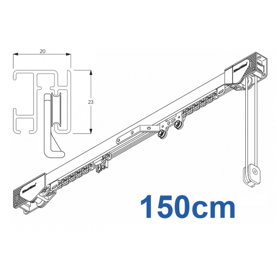 3900 White, 150cm Complete (*Same day dispatch if ordered Monday to Friday before 15.00 (excluding Bank Holidays)