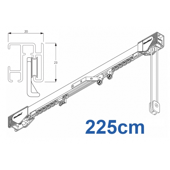 3900 White, 225cm Complete (*Same day dispatch if ordered Monday to Friday before 15.00 (excluding Bank Holidays)